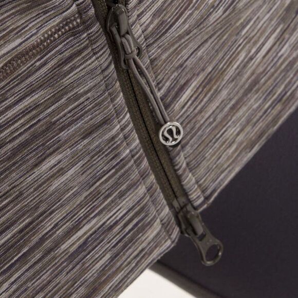 Lululemon Women's Stride Jacket Hoodie Wren Space Dye Zipper High Collar | Sz 10 - Picture 14 of 16